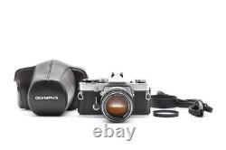 N MINT Olympus OM-1 SLR 35mm Film Camera G. Zuiko Auto-S 50mm 1.4 JAPAN 2633215