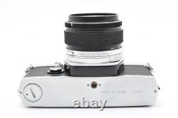 N MINT Olympus OM-1 SLR 35mm Film Camera G. Zuiko Auto-S 50mm 1.4 JAPAN 2633215