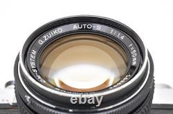 N MINT Olympus OM-1 SLR 35mm Film Camera G. Zuiko Auto-S 50mm 1.4 JAPAN 2633215