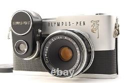 N MINT+++? Olympus Pen F 35mm SLR FIlm Camera 38mm f/2.8 Lens From JAPAN