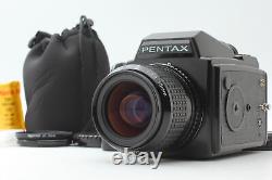 N MINT Pentax 645 Medium Format Film Camera 55mm F2.8 Lens 120 Back From JAPAN