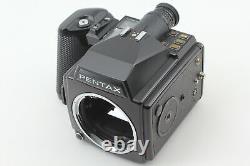 N MINT Pentax 645 Medium Format Film Camera 55mm F2.8 Lens 120 Back From JAPAN