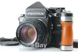 N MINT+++ Pentax 67 TTL Mirror Up Late Model with T 105mm f/2.4 Lens from JAPAN