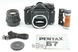N MINT+++ Pentax 67 TTL Mirror Up Late Model with T 105mm f/2.4 Lens from JAPAN