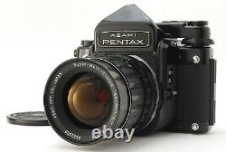 N MINT+++Pentax 6x7 67 TTL Mirror UP Film Camera 75mm f/4.5 Lens From JAPAN
