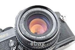 N MINT Pentax MX SLR 35mm Black Film Camera SMC Pentax-M 50mm f1.7 Lens JAPAN