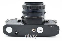 N MINT Pentax MX SLR 35mm Black Film Camera SMC Pentax-M 50mm f1.7 Lens JAPAN