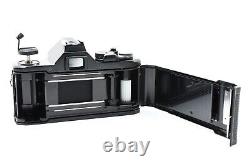 N MINT Pentax MX SLR 35mm Black Film Camera SMC Pentax-M 50mm f1.7 Lens JAPAN