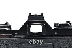 N MINT Pentax MX SLR 35mm Black Film Camera SMC Pentax-M 50mm f1.7 Lens JAPAN