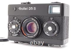 N MINT+++? Rollei 35S Sonnar 40mm f/2.8 Lens 35mm Film Camera Black From JAPAN