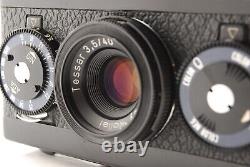 N MINT+++? Rollei 35T Tessar 40mm f/3.5 Lens 35mm Film Camera Black From JAPAN