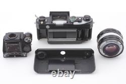 N MINT /Strap Nikon F Photomic FTN Black Film Camera 50mm f1.4 Lens From JAPAN
