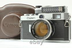 N MINT With Case Canon P 35mm Film Camera With50mm F1.4 L39 Lens From JAPAN