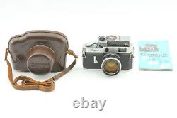 N MINT With Case Canon P 35mm Film Camera With50mm F1.4 L39 Lens From JAPAN