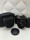 N. MINT in CASE? Konica FP Black Film Camera Hexanon 52mm F/1.8 Lens From JAPAN