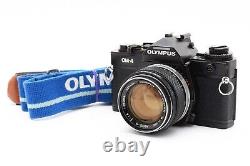 N MINT withCase, Strap Olympus OM-4 35mm SLR Film Camera 50mm F1.4 Lens JAPAN
