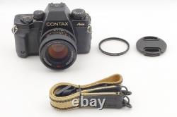 N MINT withStrap Contax Aria 35mm Film Camera Planar 50mm f1.4 Lens From JAPAN