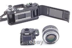 N MINT withStrap Nikon F2 Photomic Film Camera DP-1 Ai 50mm f1.4 Lens From JAPAN