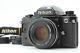 N MINT withStrap Nikon FA Black 35mm Film Camera Ai-s Ais 50mm f1.8 Lens JAPAN