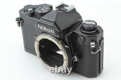 N MINT withStrap Nikon FM Black 35mm Film Camera Ai 50mm F1.4 Lens From JAPAN