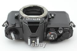 N MINT withStrap Nikon FM Black 35mm Film Camera Ai 50mm F1.4 Lens From JAPAN