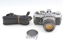 N MINT withStrap Olympus OM-1 35mm Film Camera G. Zuiko 50mm f1.4 Lens From JAPAN