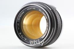 N MINT withStrap Olympus OM-1 35mm Film Camera G. Zuiko 50mm f1.4 Lens From JAPAN