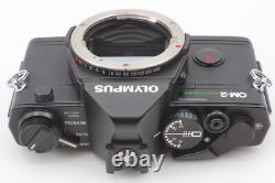 N MINT withStrap Olympus OM-2 SP SLR 35mm Film Camera 50mm f1.4 Lens From JAPAN