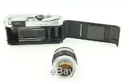 N. MINT with Case Canon P 35mm Rangefinder Film Camera With 50mm F/1.4 Lens #701