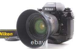 N MINT with Hood Nikon F4S F4 AF 28-105mm Lens 35mm Film Camera MB-21 From JAPAN