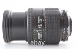 N MINT with Hood Nikon F4S F4 AF 28-105mm Lens 35mm Film Camera MB-21 From JAPAN