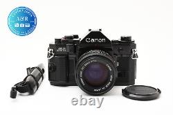 N MINT with Strap Canon A-1 SLR 35mm Film Camera New FD NFD 50mm F1.4 Lens JAPAN