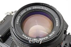 N MINT with Strap Canon A-1 SLR 35mm Film Camera New FD NFD 50mm F1.4 Lens JAPAN