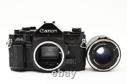 N MINT with Strap Canon A-1 SLR 35mm Film Camera New FD NFD 50mm F1.4 Lens JAPAN