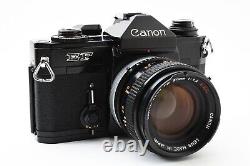 N MINT with Strap Canon EF SLR Film Camera FD 50mm F1.4 S. S. C. SSC Lens JAPAN