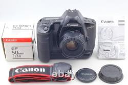 N MINT+++ with Strap Canon EOS-1N 35mm Film Camera + EF 50mm f/1.8 II Lens JAPAN