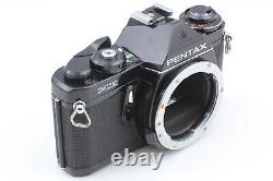 N MINT+++ with Strap Pentax ME Black Film Camera SMC M 50mm F1.7 Lens From JAPAN
