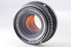 N MINT+++ with Strap? Pentax ME Black Film Camera SMC M 50mm F1.7 Lens From JAPAN