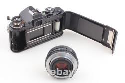 N MINT+++ with Strap? Pentax ME Black Film Camera SMC M 50mm F1.7 Lens From JAPAN