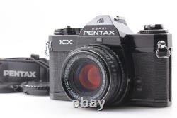N MINT with strap PENTAX KX Black 35mm Film Camera SMC 50mm f1.7 Lens From JAPAN