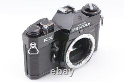 N MINT with strap PENTAX KX Black 35mm Film Camera SMC 50mm f1.7 Lens From JAPAN