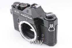 N MINT with strap PENTAX KX Black 35mm Film Camera SMC 50mm f1.7 Lens From JAPAN