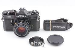N MINT with strap PENTAX KX Black 35mm Film Camera SMC 50mm f1.7 Lens From JAPAN