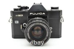 N. MintFUJICA ST801 35mm Film Camera Black+ FD 55mm f/1.8 2587119