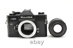 N. MintFUJICA ST801 35mm Film Camera Black+ FD 55mm f/1.8 2587119