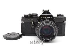 N. MintPENTAX MX SLR 35mm Film Camera Black+SMC PENTAX-M 50mm f1.4 2620474