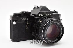N. MintPENTAX MX SLR 35mm Film Camera Black+SMC PENTAX-M 50mm f1.4 2620474