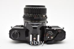 N. MintPENTAX MX SLR 35mm Film Camera Black+SMC PENTAX-M 50mm f1.4 2620474