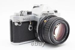 N. MintPENTAX MX SLR 35mm Film Camera Silver + SMC PENTAX-M 50mm f1.4 2555892