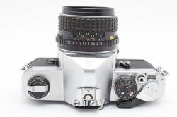 N. MintPENTAX MX SLR 35mm Film Camera Silver + SMC PENTAX-M 50mm f1.4 2555892
